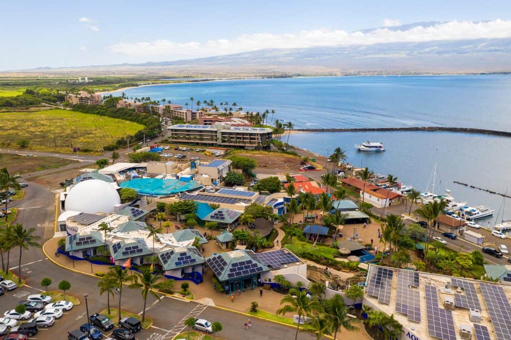 Maui Ocean Center Aerial