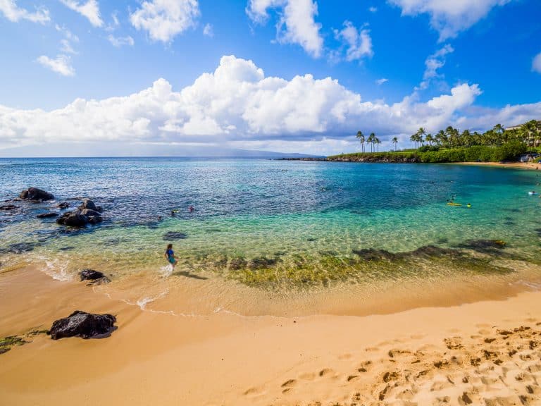 Kapalua beach bay, Maui, Hawaiian Islands