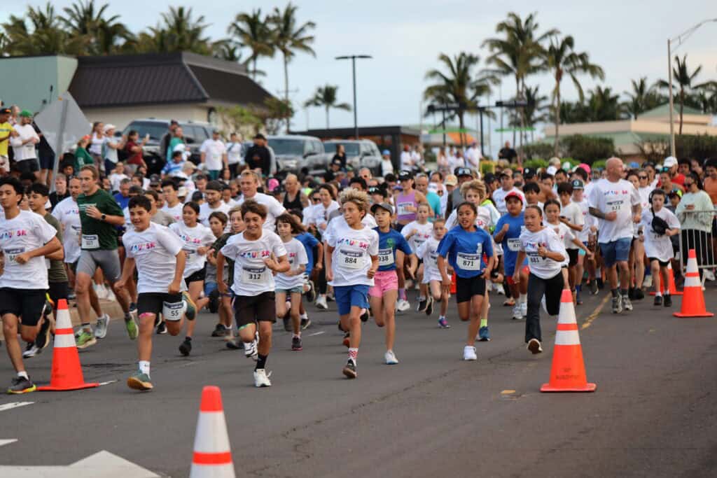 maui 5k record participation