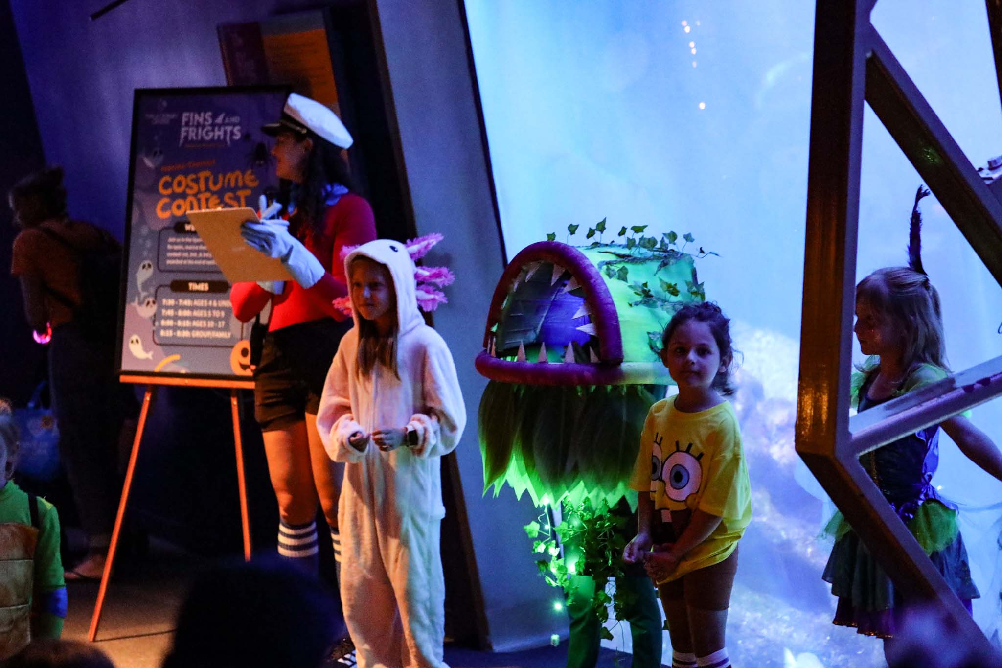 Fins and Frights Halloween Event at Maui Ocean Center